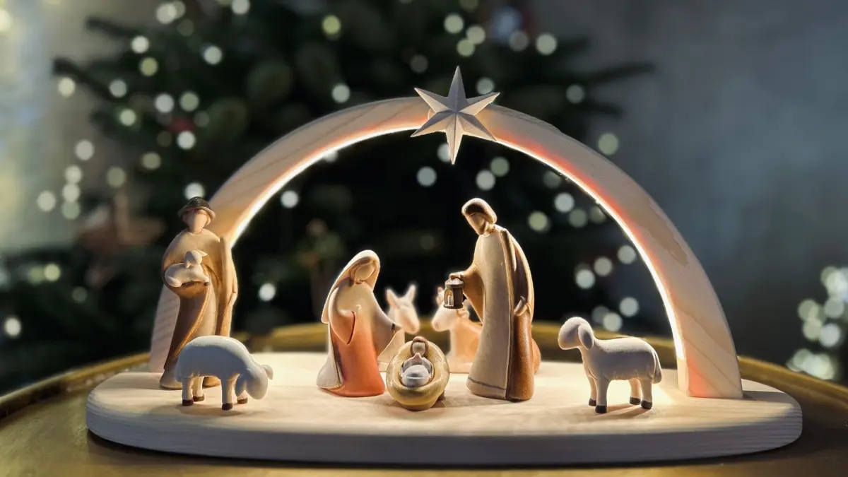 Akantus Weihnachtskrippe / Weiterer Text über ots und www.presseportal.de/nr/159542 / Die Verwendung dieses Bildes für redaktionelle Zwecke ist unter Beachtung aller mitgeteilten Nutzungsbedingungen zulässig und dann auch honorarfrei. Veröffentlichung ausschließlich mit Bildrechte–Hinweis.