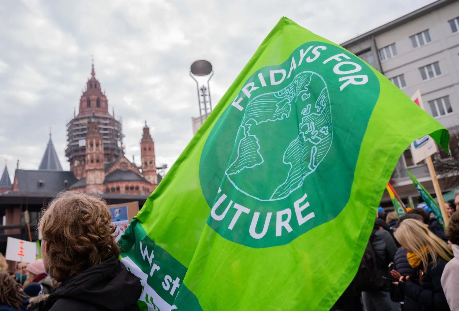 Eine „Fridays For Future“-Demo.