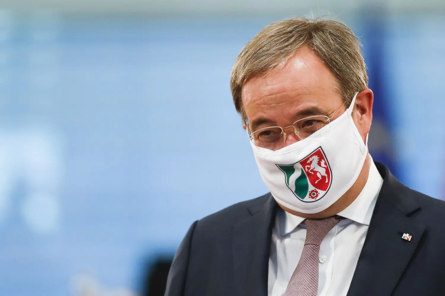. . . und Armin Laschet, Ministerpräsident von Nordrhein-Westfalen.⇥