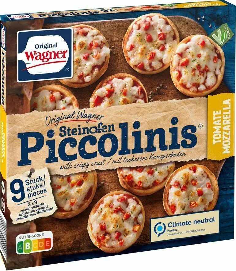 Die Mini-Pizzen schneiden wie ihre große Verwandte mit einem gute B ab.