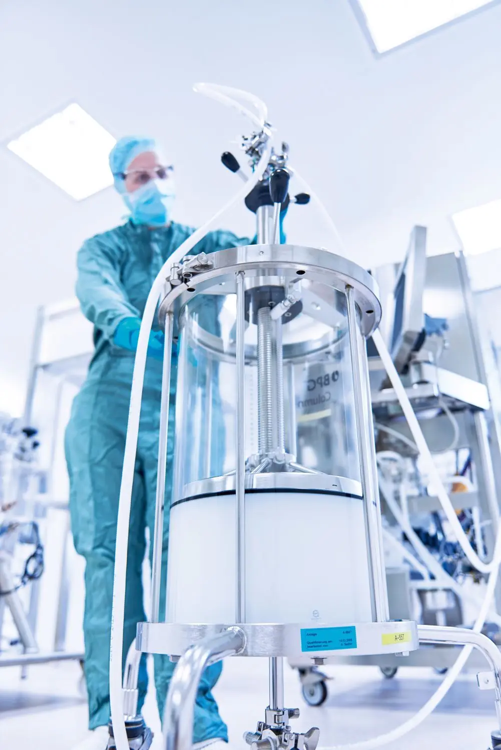 Blick ins Biotech-Schulungslabor von Rentschler.