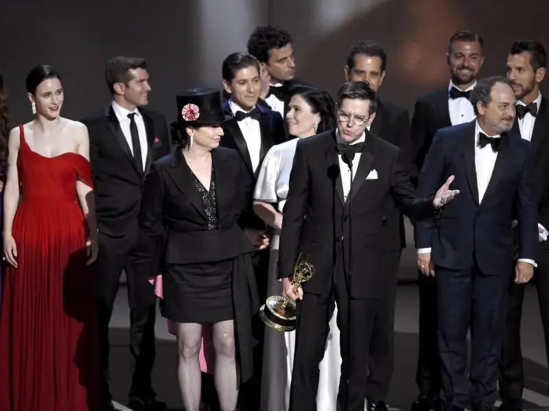 Die Comedyserie „The Marvelous Mrs. Maisel“ ist der große Abräumer des Abends.