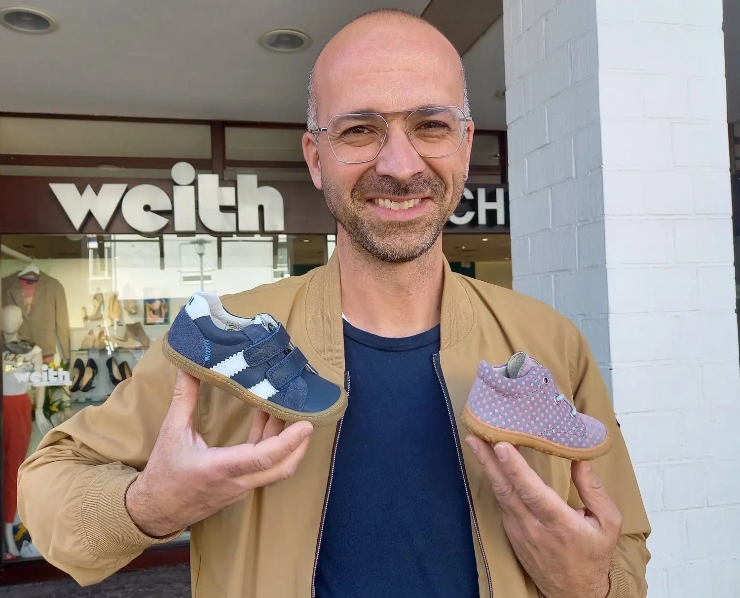 Rainer Weith, Inhaber der Schuhhäuser Weith in Hechingen und Balingen.⇥