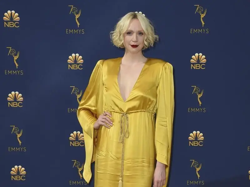 In „Game of Thrones“ trägt Gwendoline Christie meistens eine Rüstung.