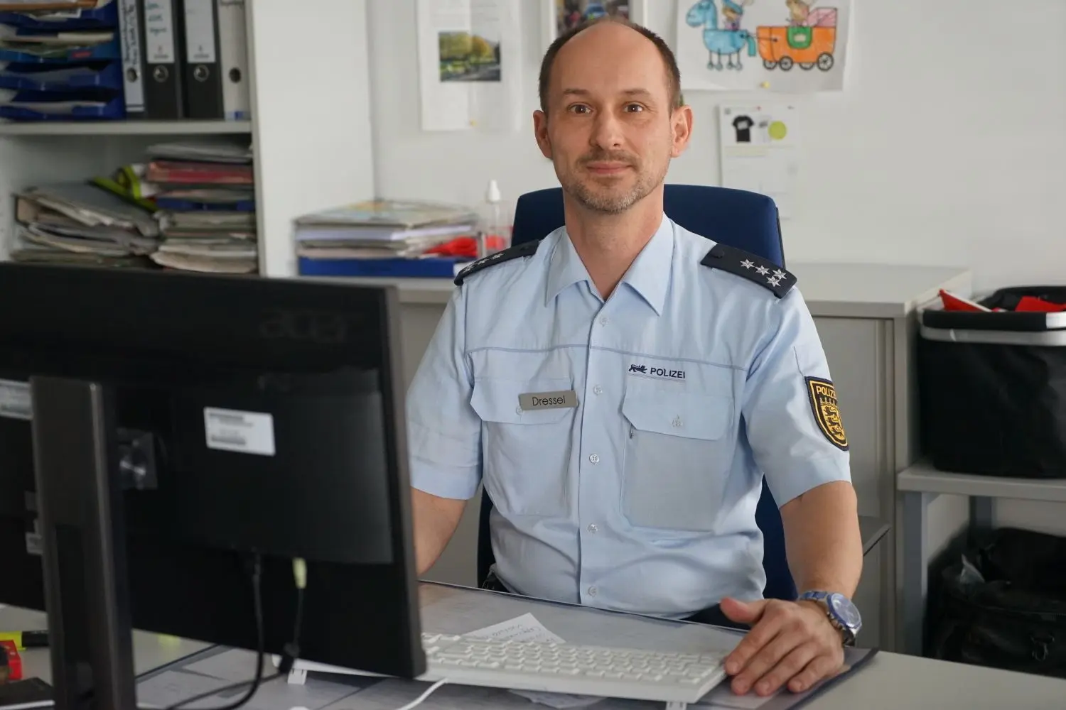 Polizeihauptkommissar Sven Dressel.⇥