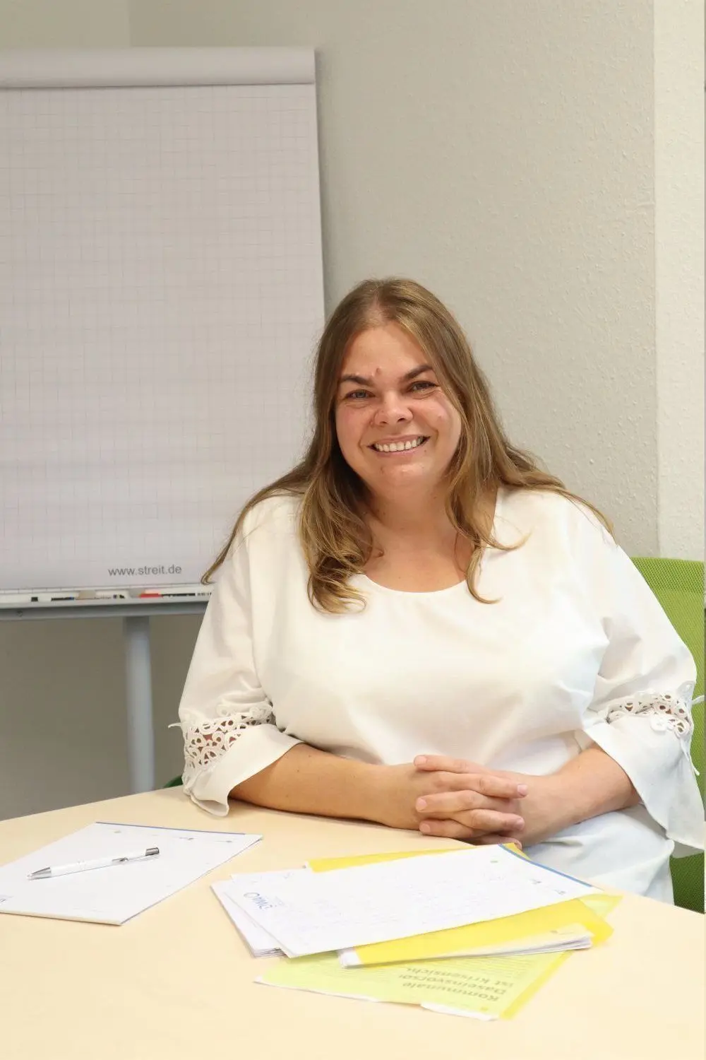 Sonja Seeger ist für Tiefbau und Stadtwerke zuständig.⇥