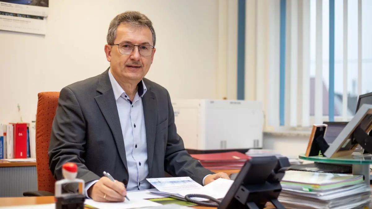 Uwe Handgrätinger ist Bürgermeister in Grundsheim und Unterstadion.