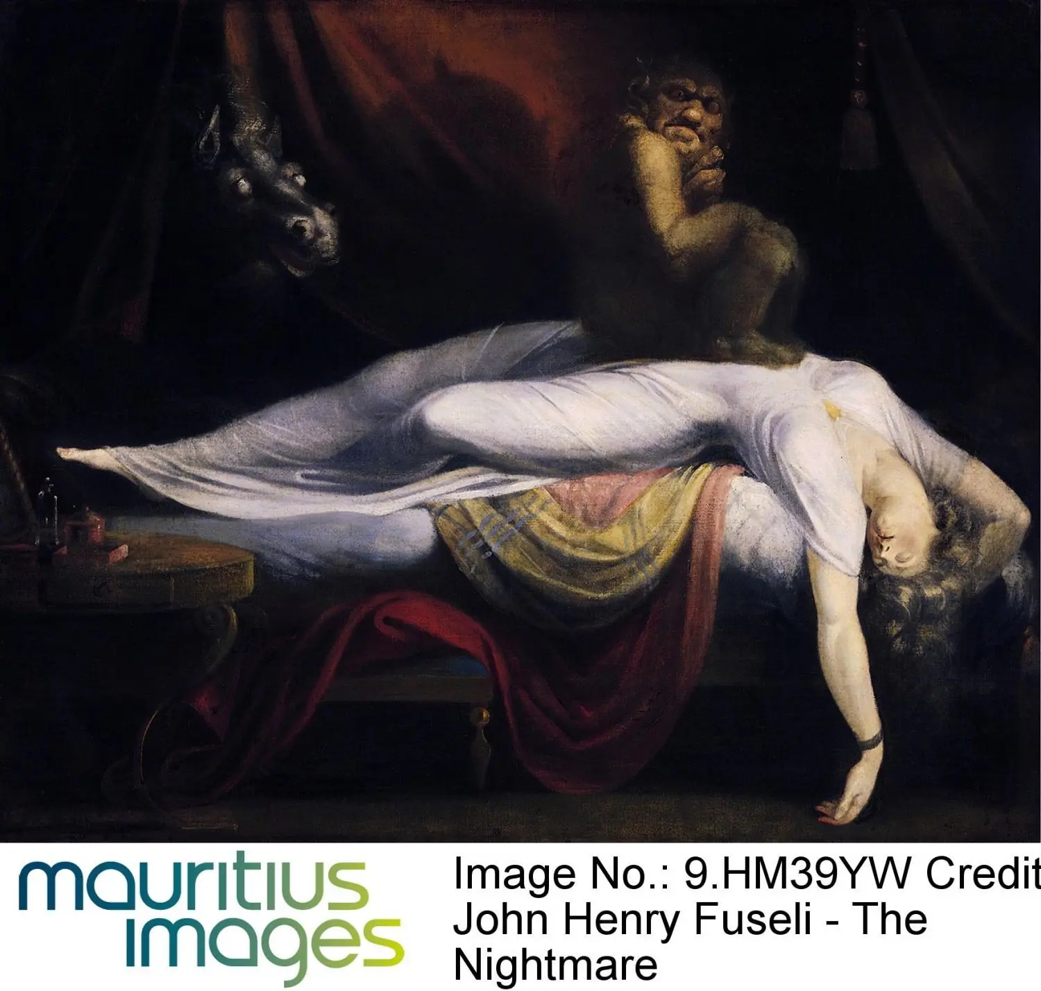 Die „Theaterstücke“ der Seele können ganz schön gruselig sein: „The Nightmare“, gemalt von John Henry Fuseli.