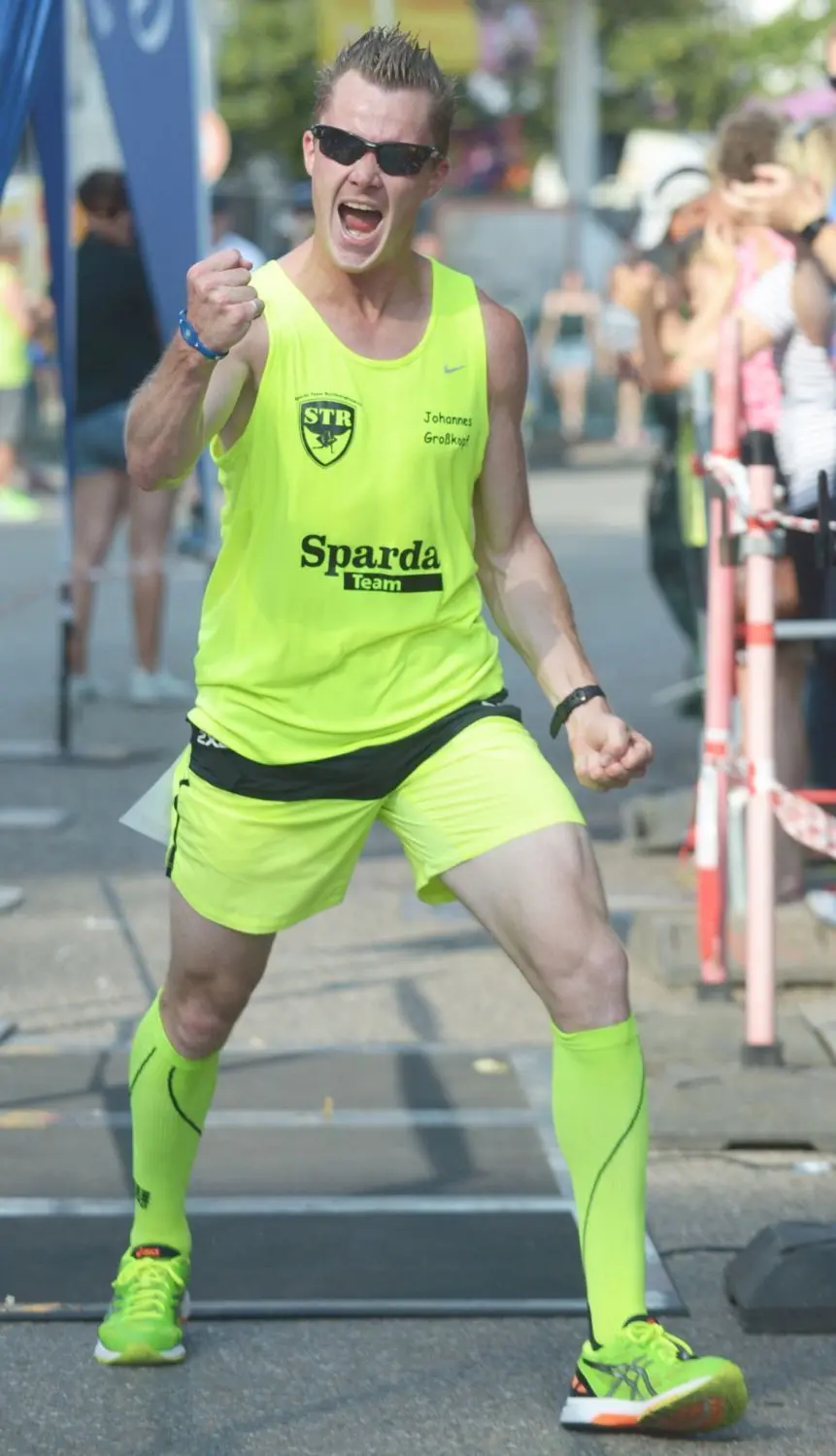 Starker Lauf in Boston: Johannes Großkopf.⇥