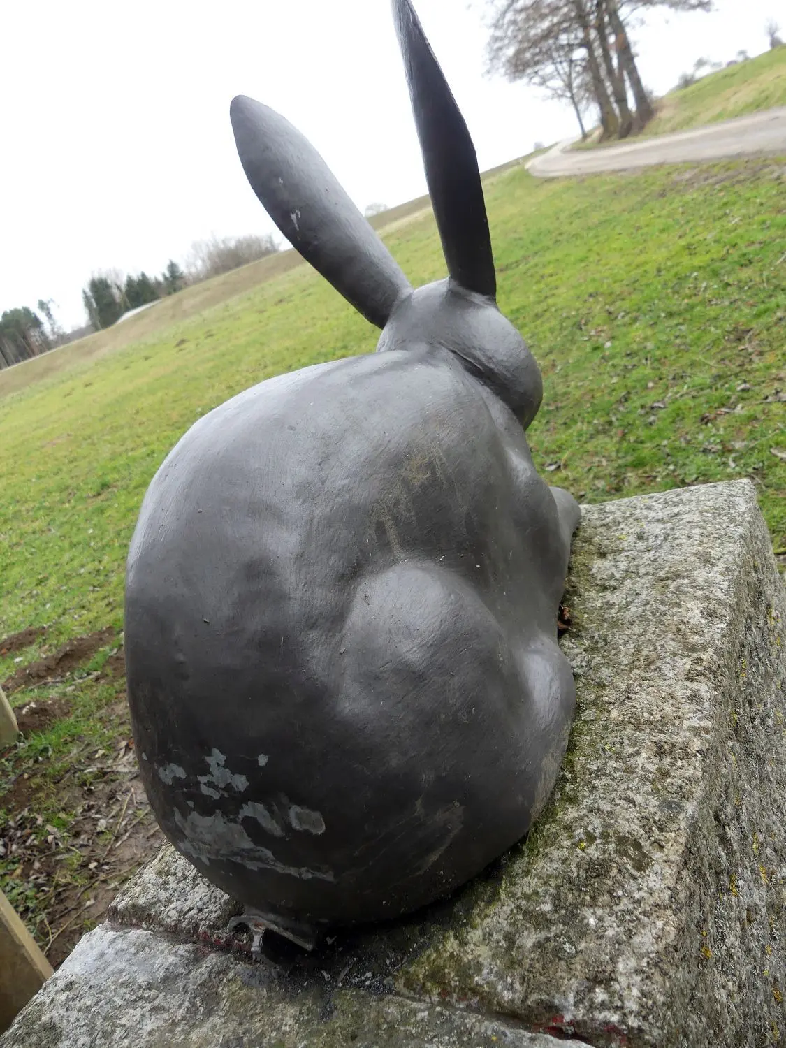 Verstümmelt: der „Hasawedel“ in Boll.