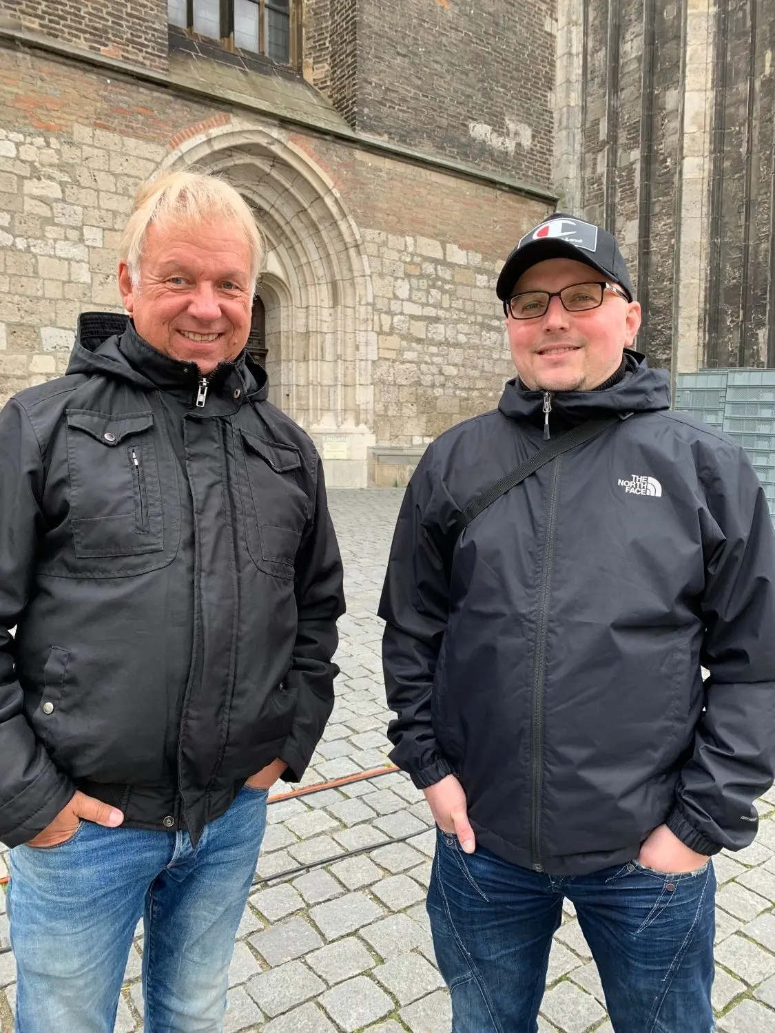 Winfried Meyer (64) aus Dresden urlaubte in Ulm.