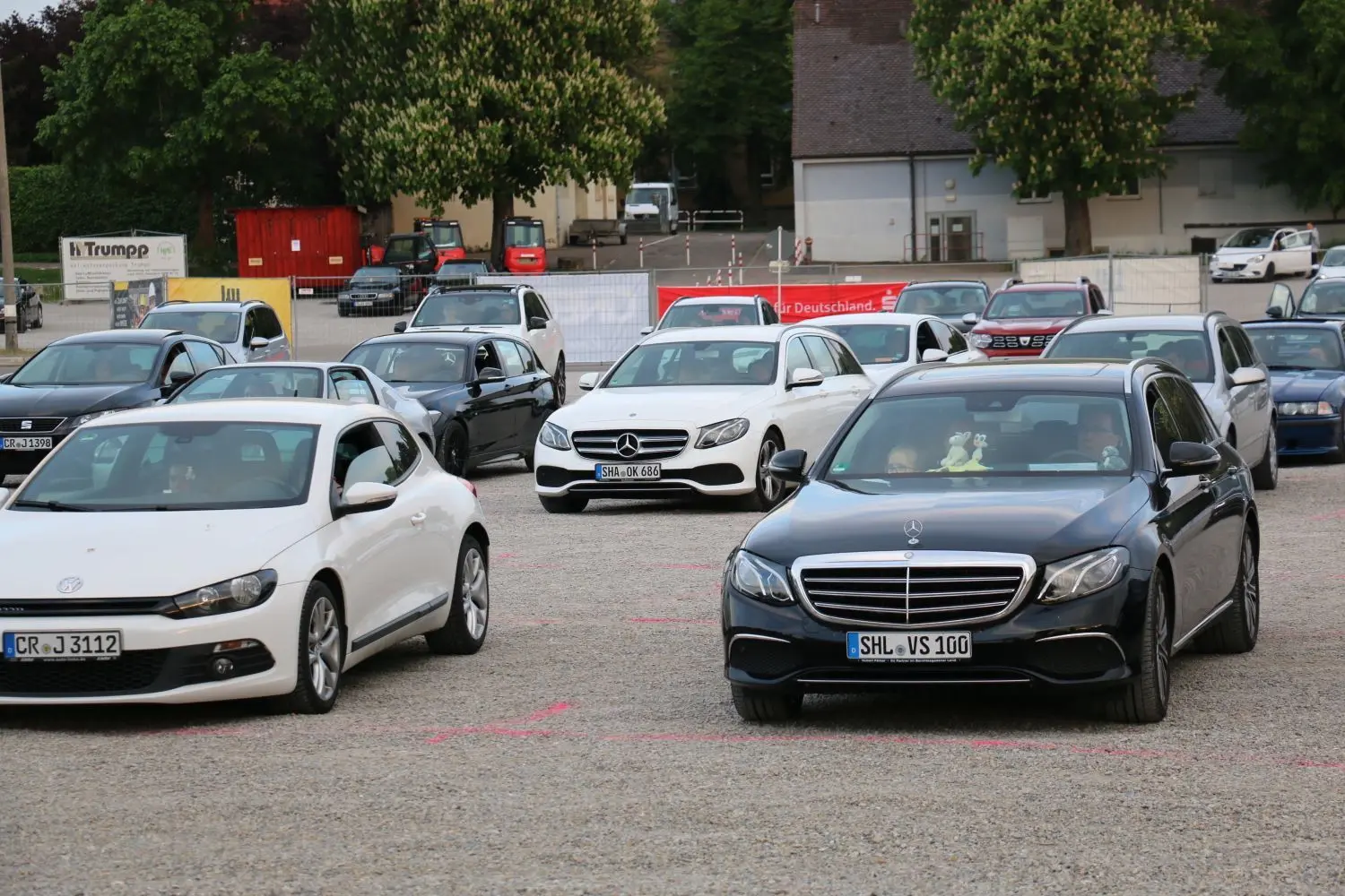 Impressionen vom Autokino in Crailsheim.