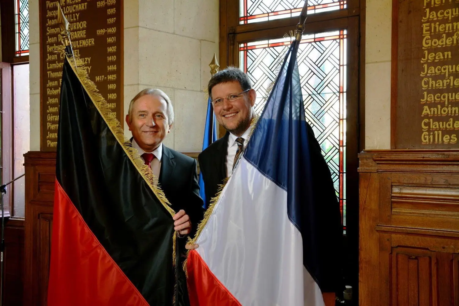 Eine Städtepartnerschaft mit enger Beziehung.