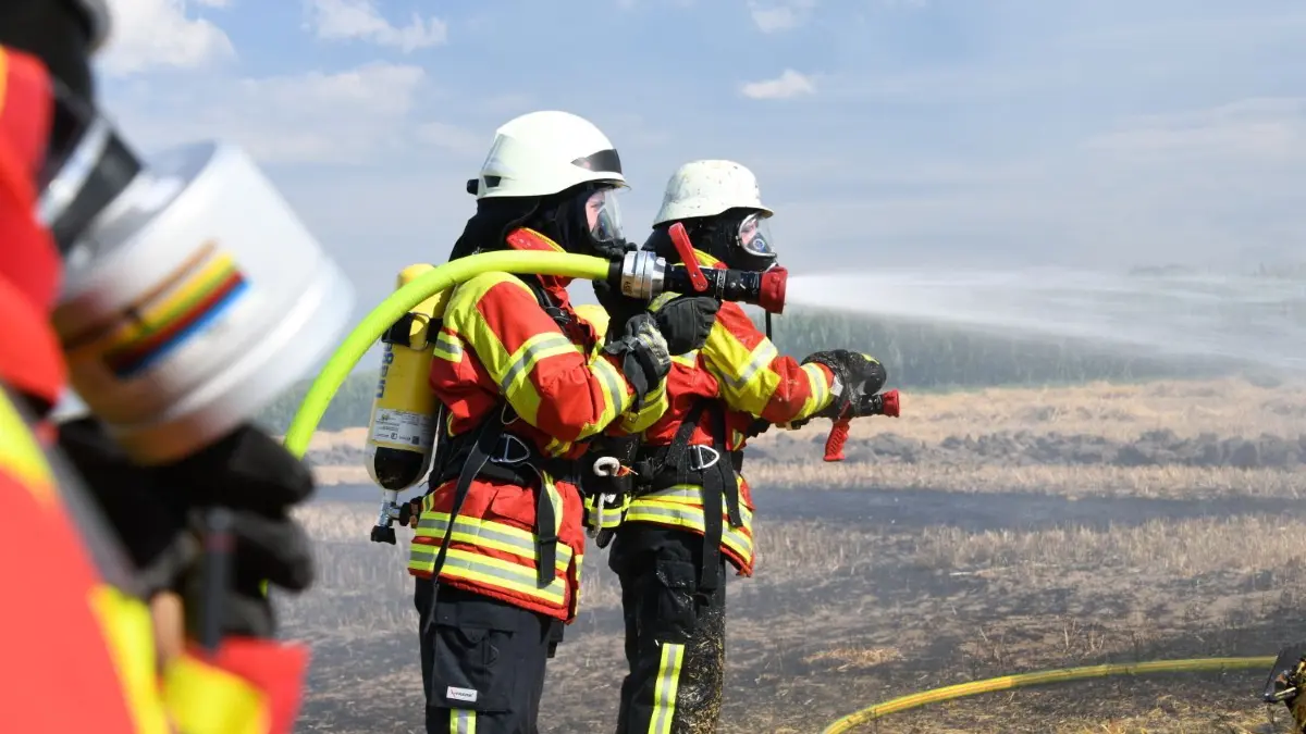 Anders als am Donnerstag brauchte die Feuerwehr am Samstag nicht einzugreifen. Es gab keinen Waldbrand.⇥
