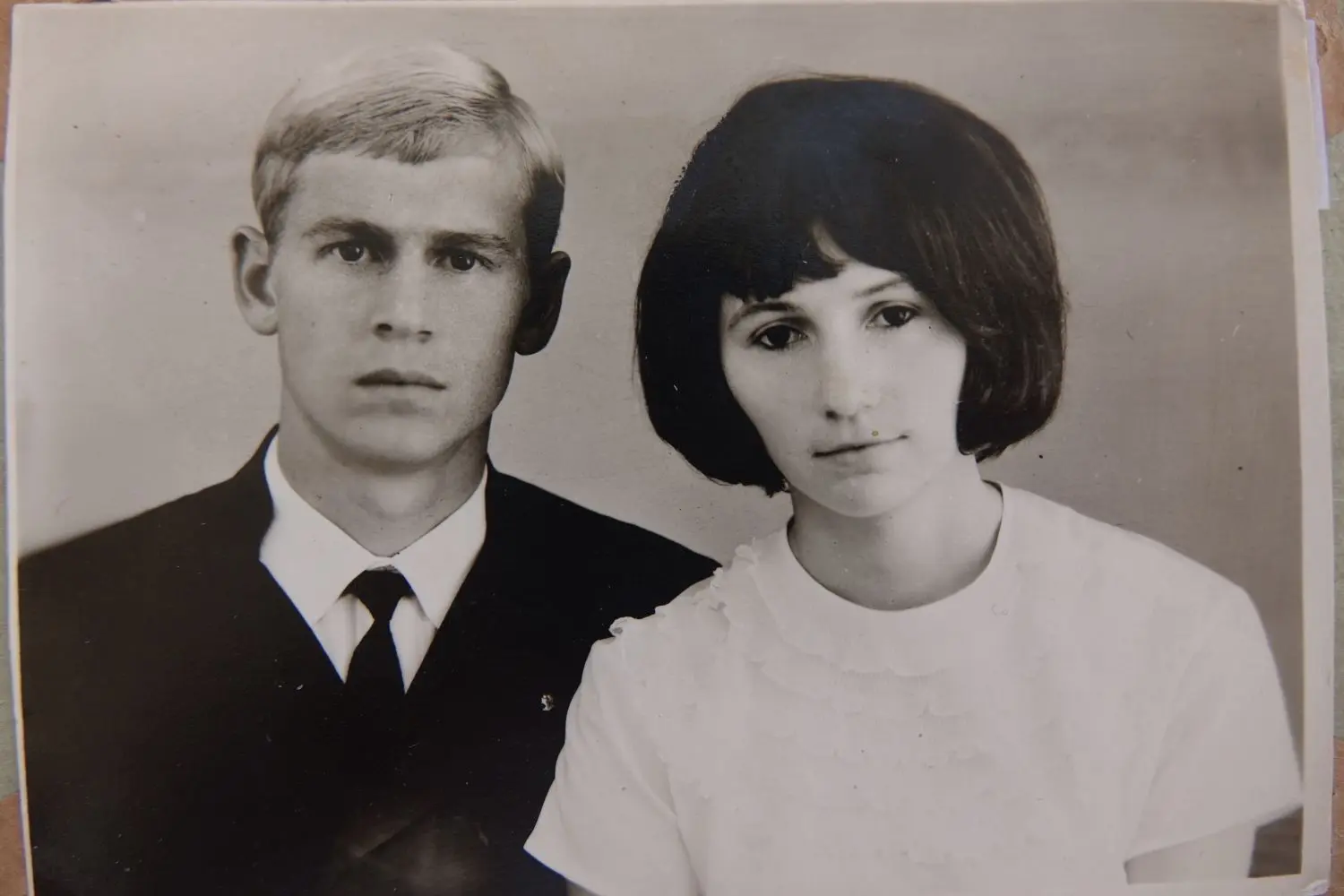 Galina und Ewgeni Dutt aus Hessental waren bei ihrer Heirat 21 und 20 Jahre jung.⇥