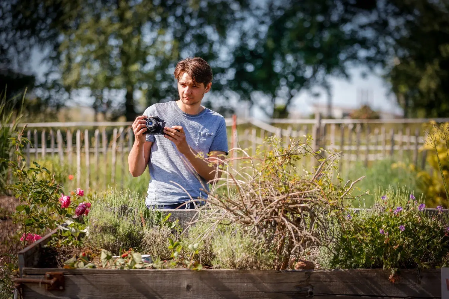 Andreas Dürr macht eine Ausbildung zum Filmemacher bei Cinematicz in Ulm. ⇥