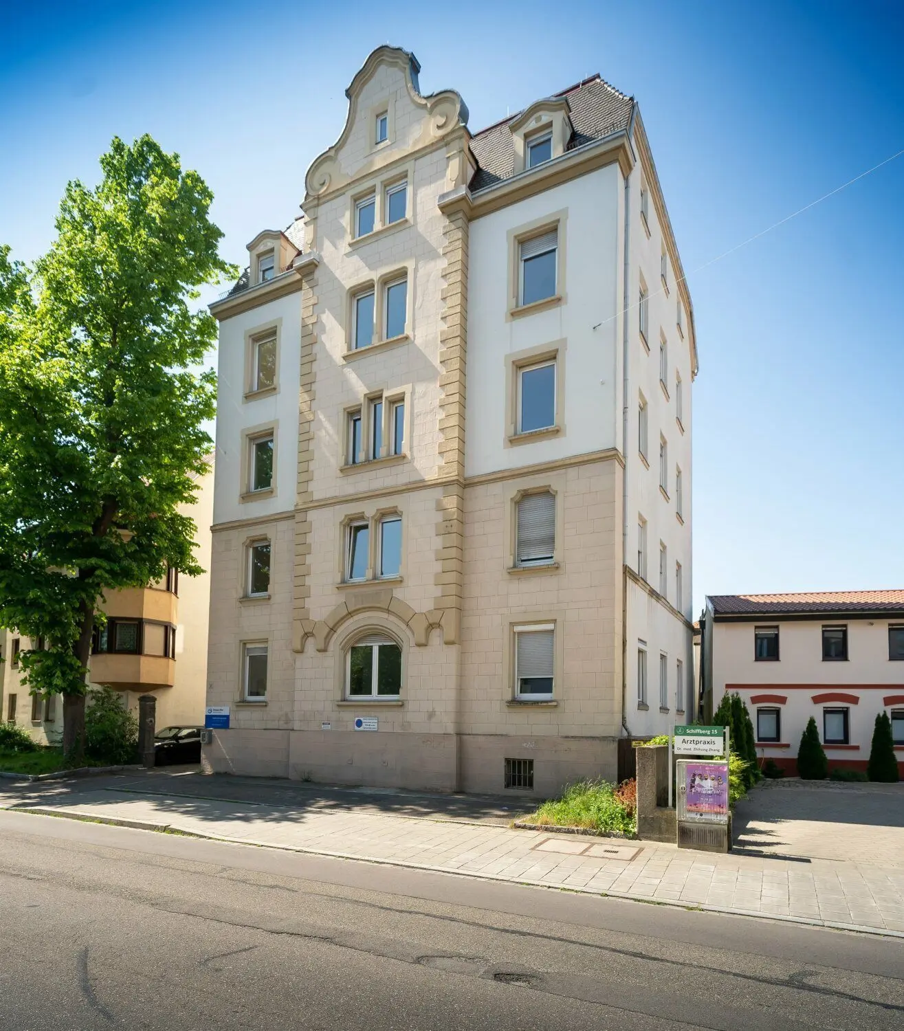 Im Haus Münchnerstraße 18 in Ulm werden bald Flüchtlinge einziehen.