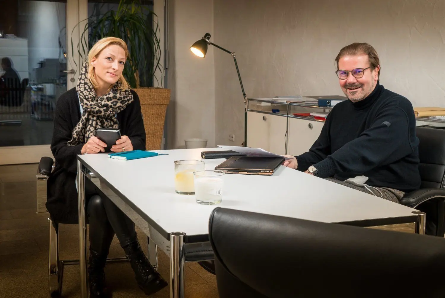 Sie wollen, dass sich die Waldorfschule Römerstraße auf das konzentriert was sie ist, eine Schule, an der gelernt und Gemeinschaft gelebt wird: Vanessa De Blasi und Roland Prießnitz.