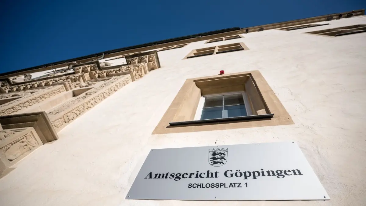 Vor dem Göppinger Amtsgericht wird ein Fall von Untreue verhandelt.