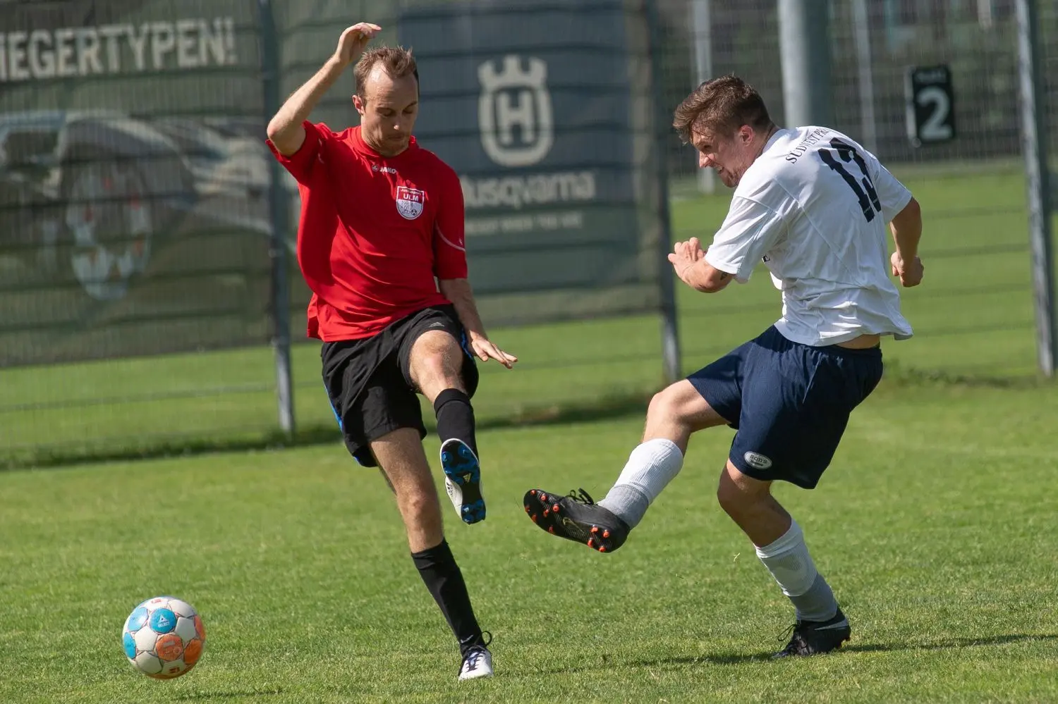 1:12 - Die fußballerische Höchststrafe kassierte das Presse-Team im jüngsten Derby gegen die Ulmer Justiz.