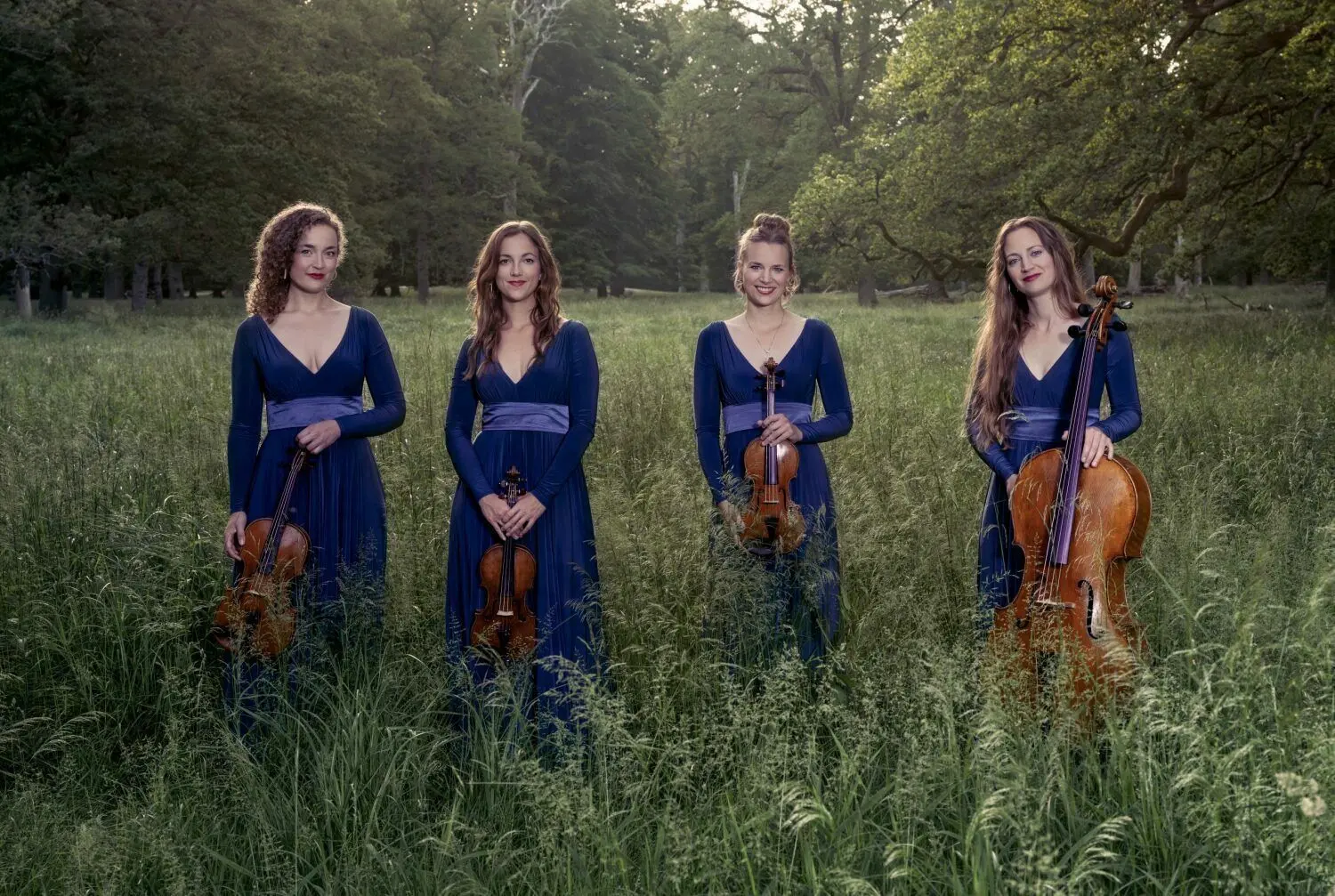 Das Nightingale Quartet spielt in der Reihe „klassisch!“ im Ulmer Stadthaus in der Saison 2023/24.