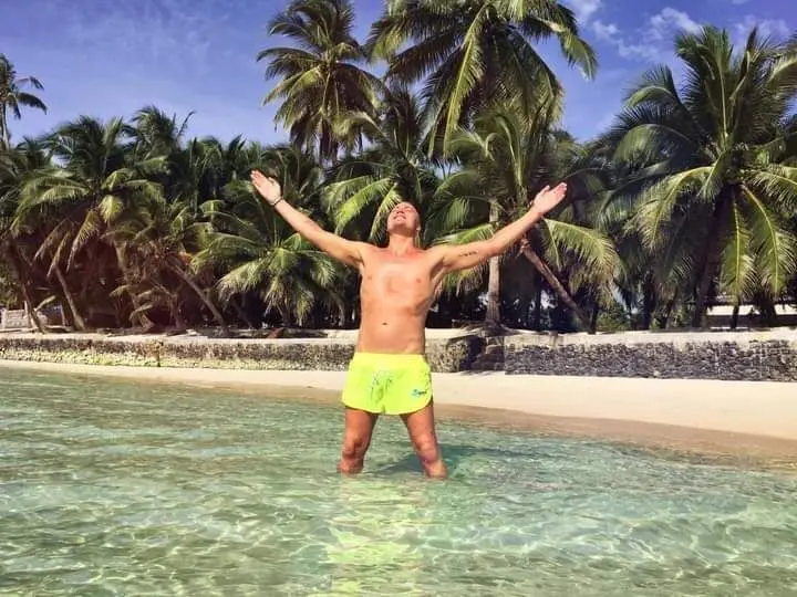 Daniel Dörrer ist Profi-Kampfsportler. Er ist vor drei Jahren nach Thailand ausgewandert. ⇥
