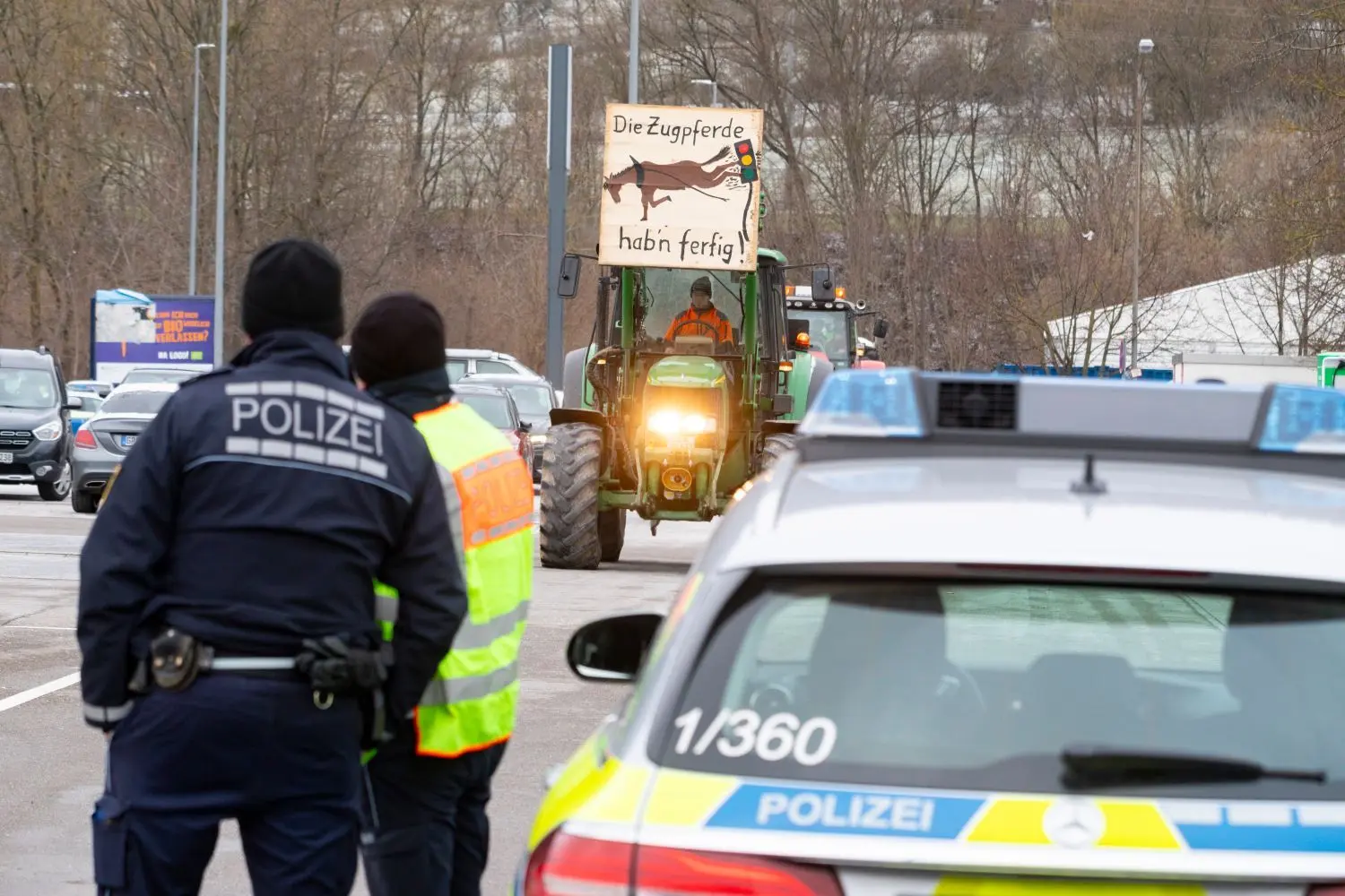 Die Demonstrationen fanden in Geislingen am Montagmorgen zwischen 9 und 12 Uhr statt.