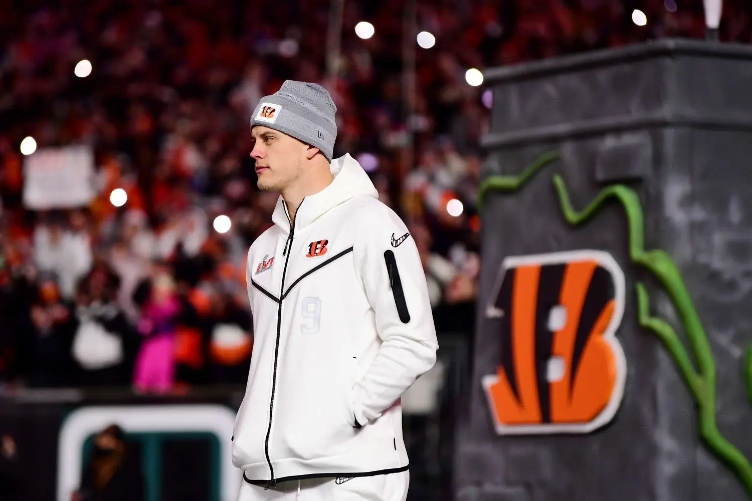 Quarterback Joe Burrow hat die Cincinnati Bengals überraschend in den Super Bowl geführt.