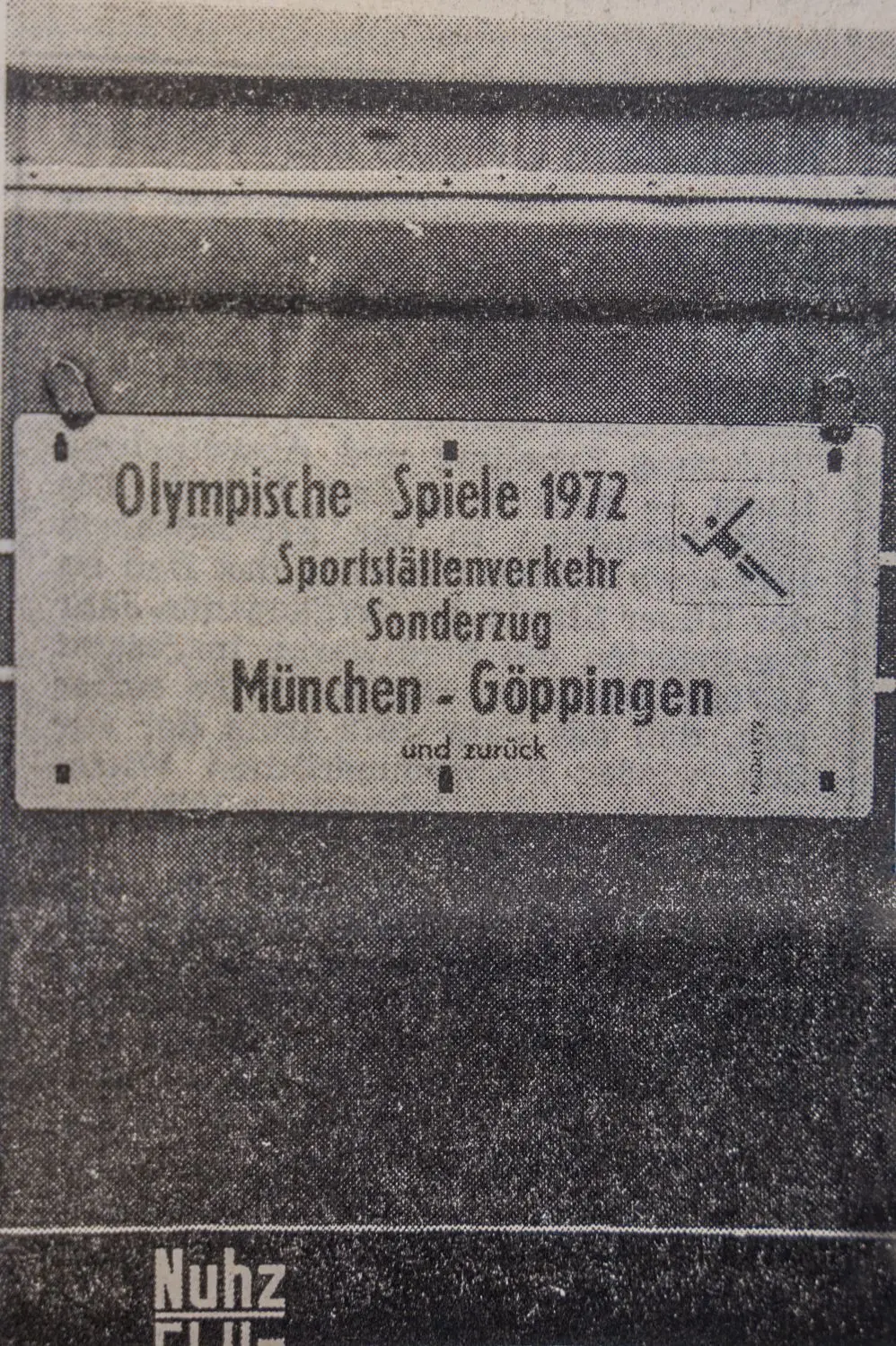 Ein Sonderzug aus München fuhr nach Göppingen.
