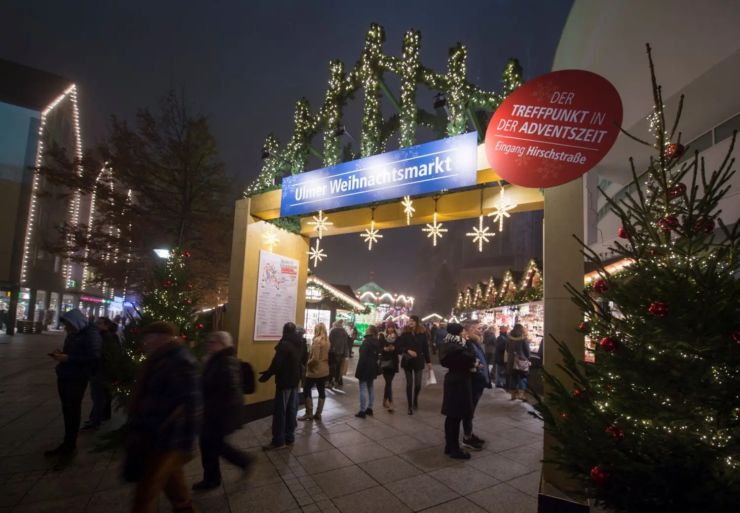 Der Ulmer Weihnachtsmarkt fand zuletzt 2019 statt.