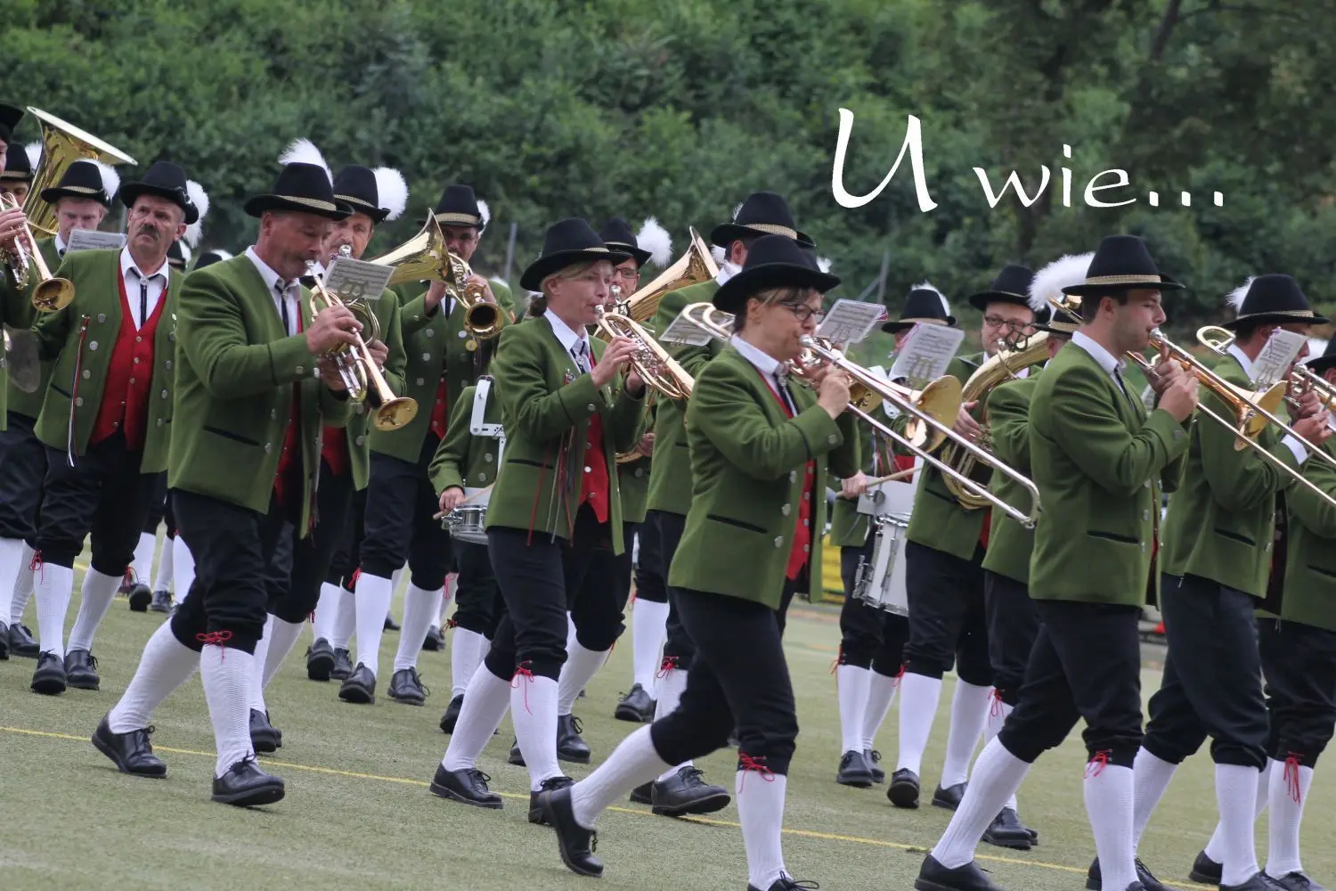 U wie... Upfinger Musikverein.