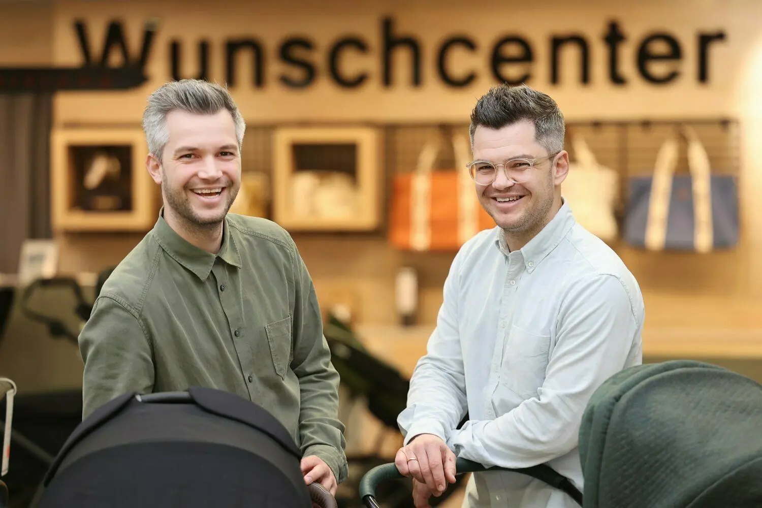 Die Lehr-Brüder Felix (links) und Moritz wollen den Kinderwagen-Anbieter Princess zukunftsfähig machen.
