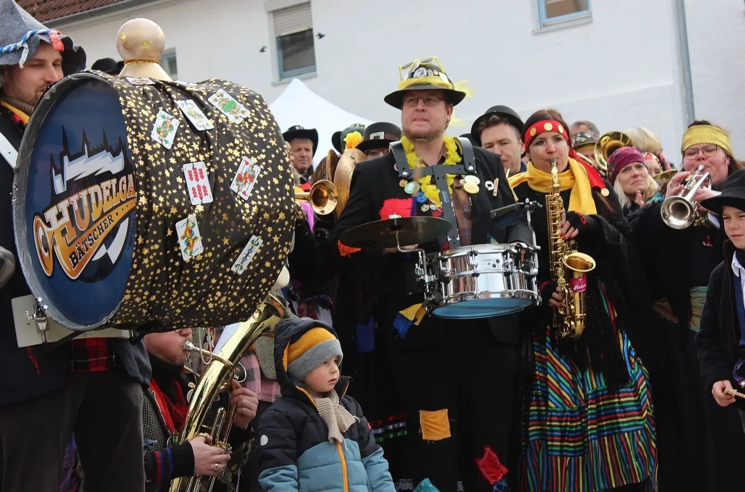 Die Hudelgai-Bätscher, nahezu die Bollemer Hausband, sorgten natürlich ebenfalls für Stimmung.
