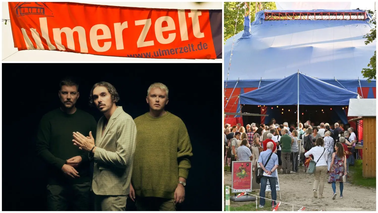 Das Line-Up fürs Ulmer Zelt 2023 steht. ClockClock aus Mannheim sind beim Festivalsommer in der Friedrichsau in Ulm dabei. Und wer noch?
