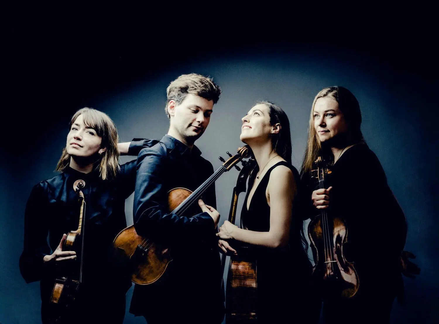 Das internationale Barbican Quartet, aktueller Gewinner des ARD-Musikpreises, gastiert am 18. Oktober im Stadthaus. ⇥