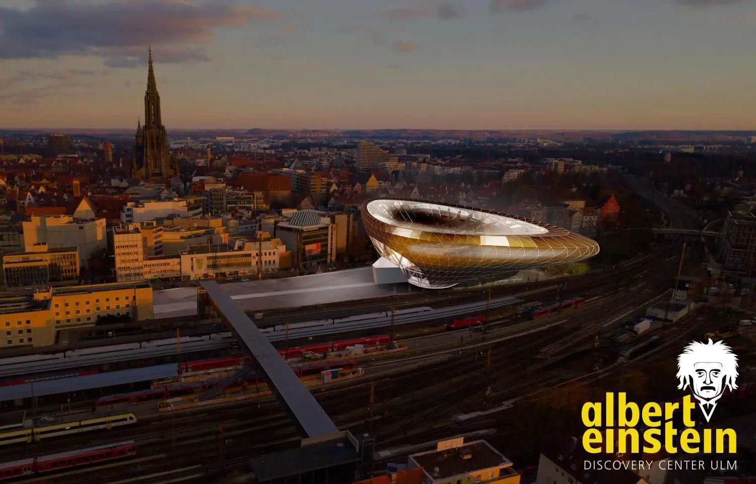 Das nächste große Ding nach dem Bau des Münsters? So könnte das Albert Einstein Discovery Center aussehen.