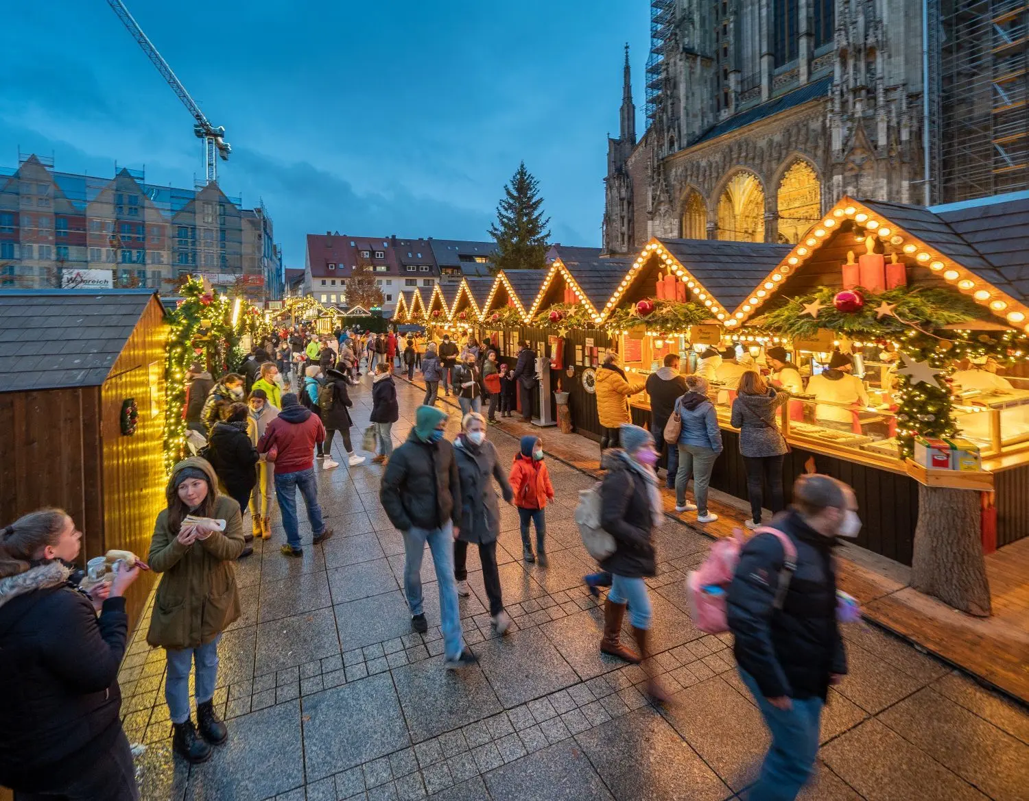 Der Weihnachtsmarkt ging vergangenes Jahr im Corona-Modus über die Bühne - wurde dann aber nach zwölf Tagen abgebrochen.