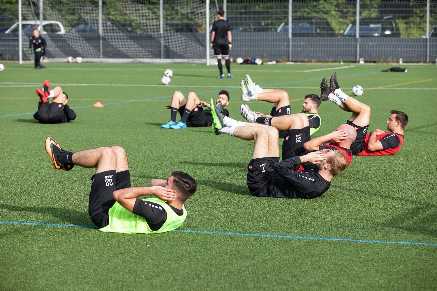 Bauchmuskeltraining.