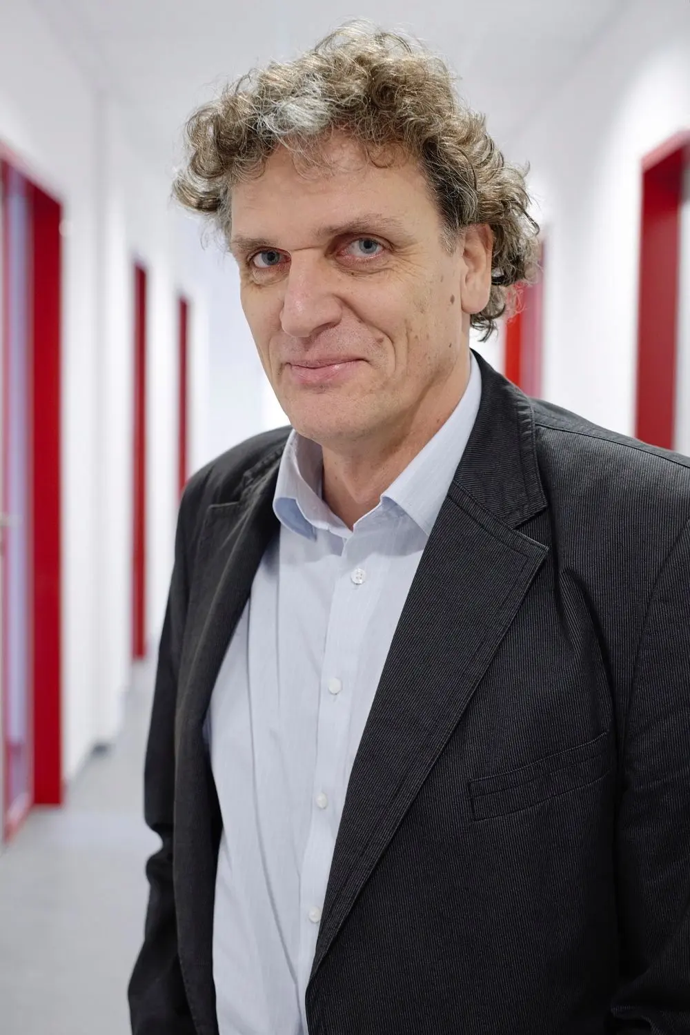 Gewerkschafter Martin Purschke sucht das Gespräch mit Rüster.