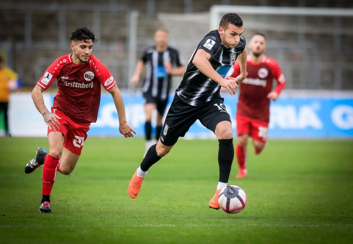 Seine Rückkehr in die Startformation machte sich bezahlt. Ardian Morina war zweifacher Torschütze gegen Bahlingen.