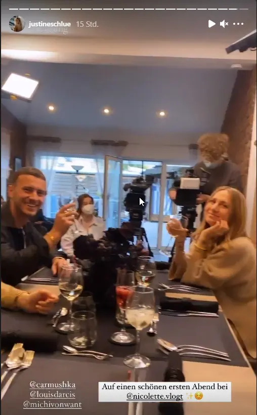Ohne Karo Kauer fand diese Woche der erste Kochabend des Promi-Dinners bei Nicolette statt.