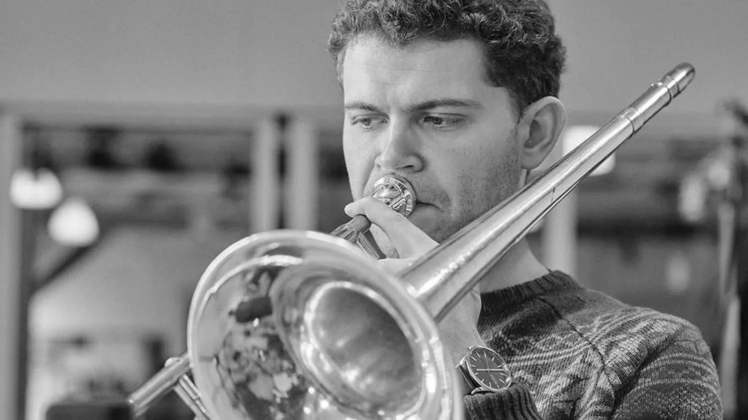 Die Posaune und der Jazz – ihnen ist der Hechinger Samuel Restle in großer Leidenschaft verbunden.