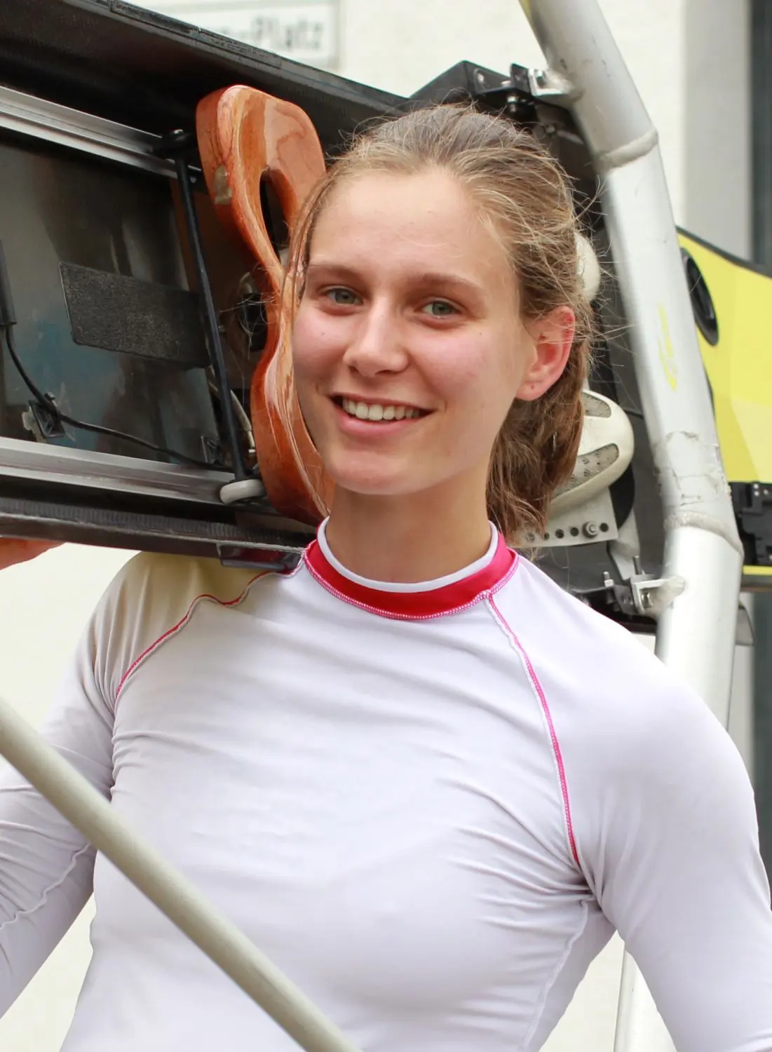Anna Kracklauer vom URCD rudert bei der U-23-EM.