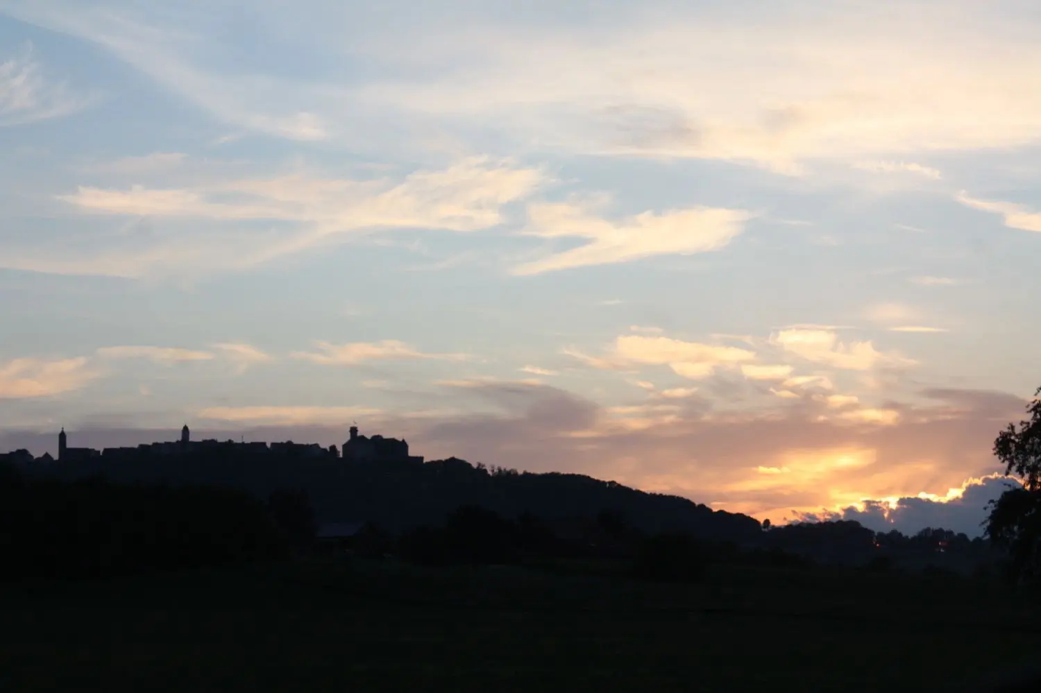 Die Skyline der Stadt Waldenburg. Am Sonntag wird dort der Bürgermeister für die nächste Amtsperiode gewählt. Neben dem amtierenden Markus Knobel kandidieren auch zwei weitere Männer.