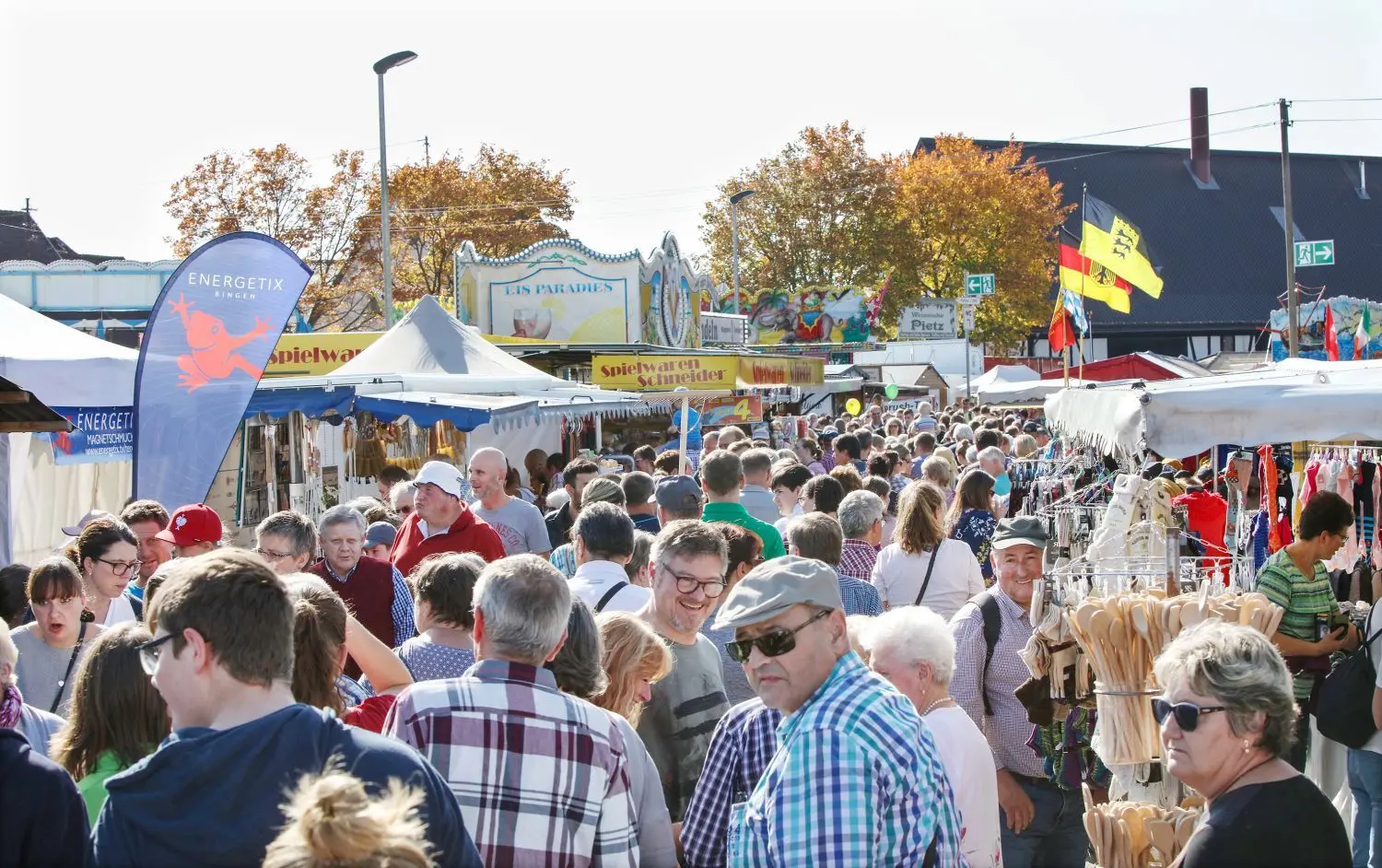 2019 war der Markt auf der Muswiese gut besucht wie immer. 2020 wird gähnende Leere herrschen.⇥