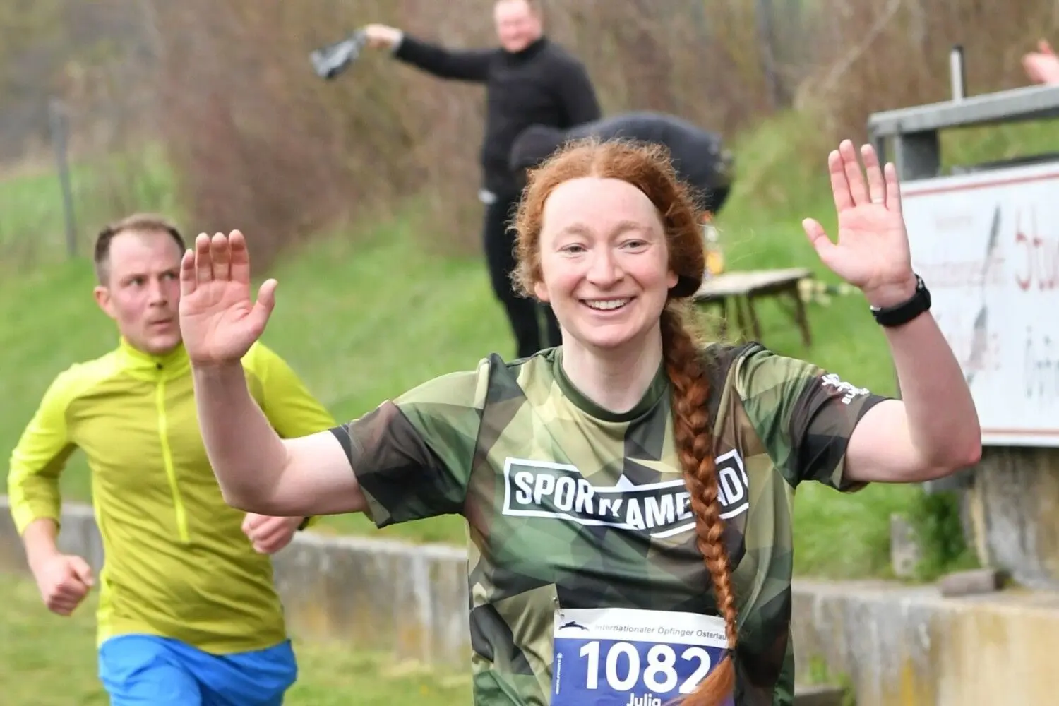 Soldatin Julia Zweifel (TSV Laupheim) war die Schnellste im Halbmarathon.