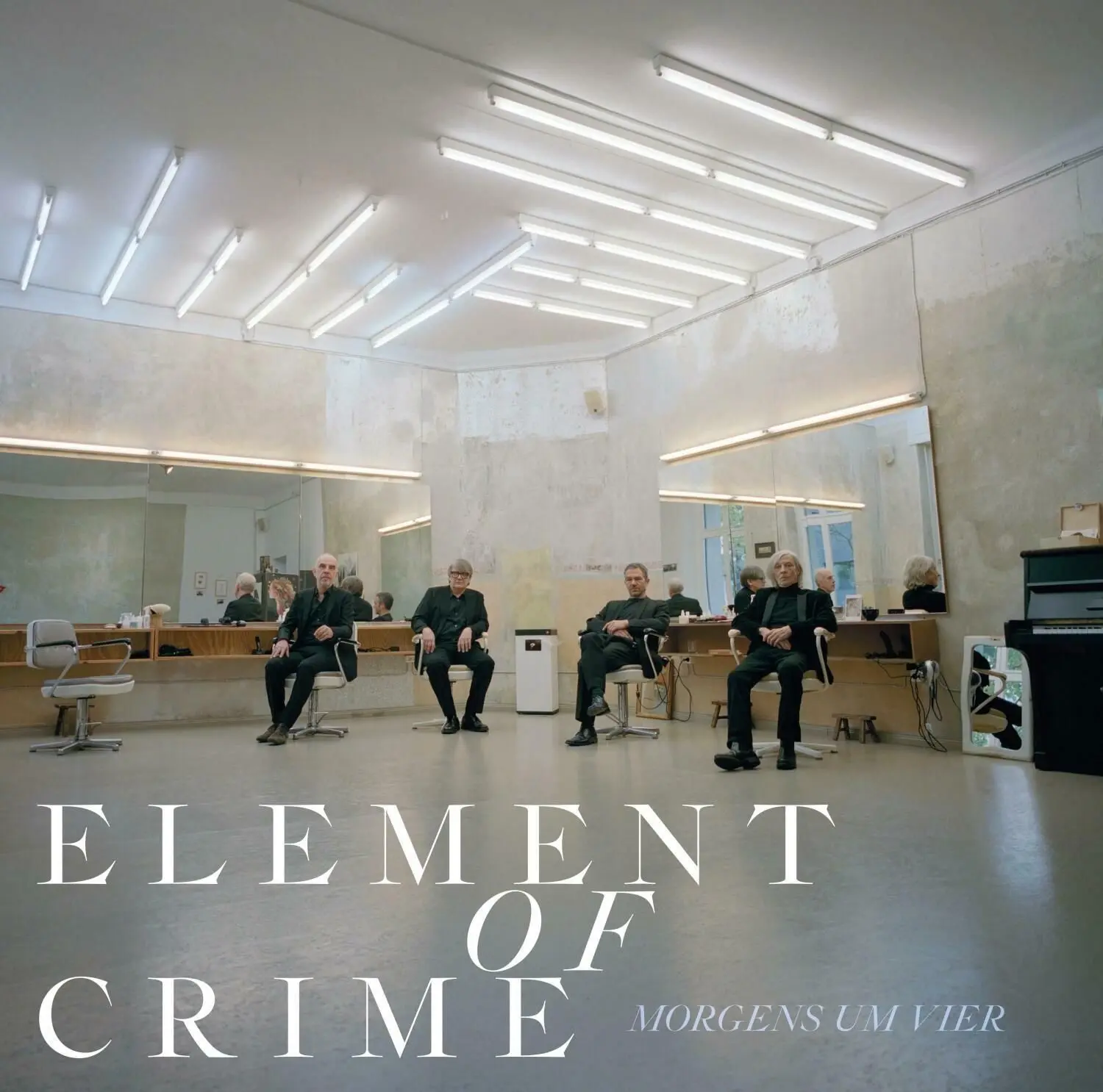 Auch Stücke des neuen Albums „Morgens um vier“ werden Element of Crime live vorstellen.