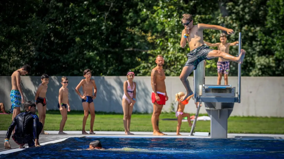 Das Donaubad in Neu-Ulm beendet am kommenden Sonntag die Freibad-Saison.
Donaubad: Nochmal richtiges Badewetter