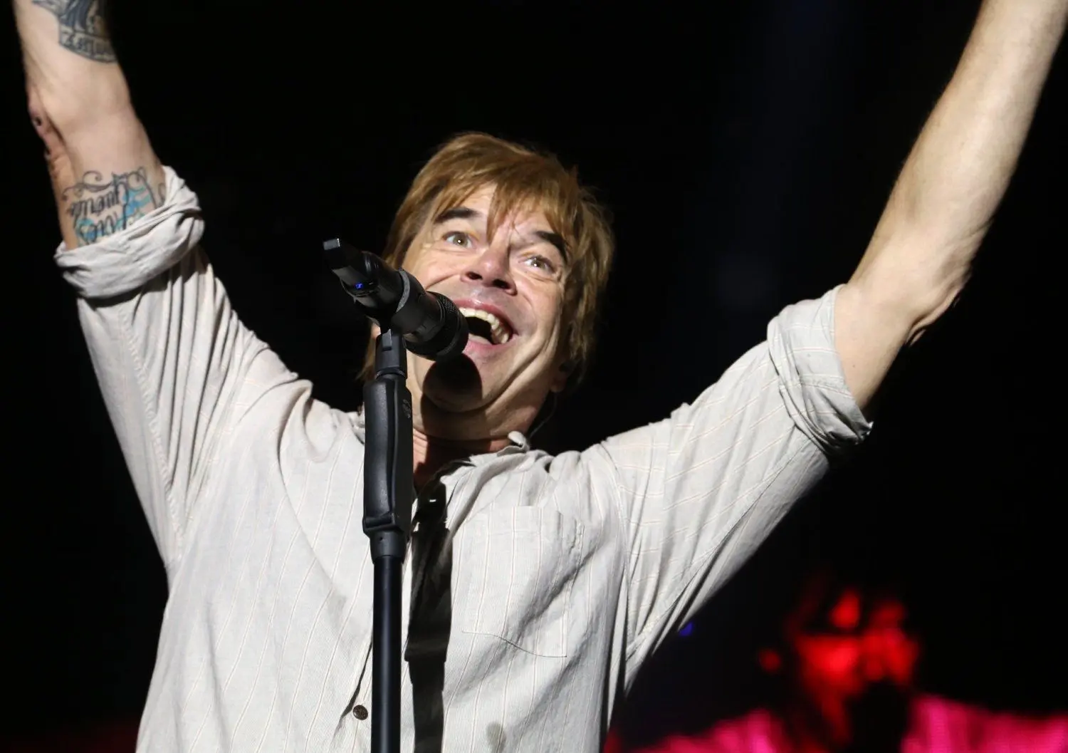 Campino und seine Kumpanen von den Toten Hosen haben für einen gebührenden Abschluss des Taubertal-Festivals gesorgt.
