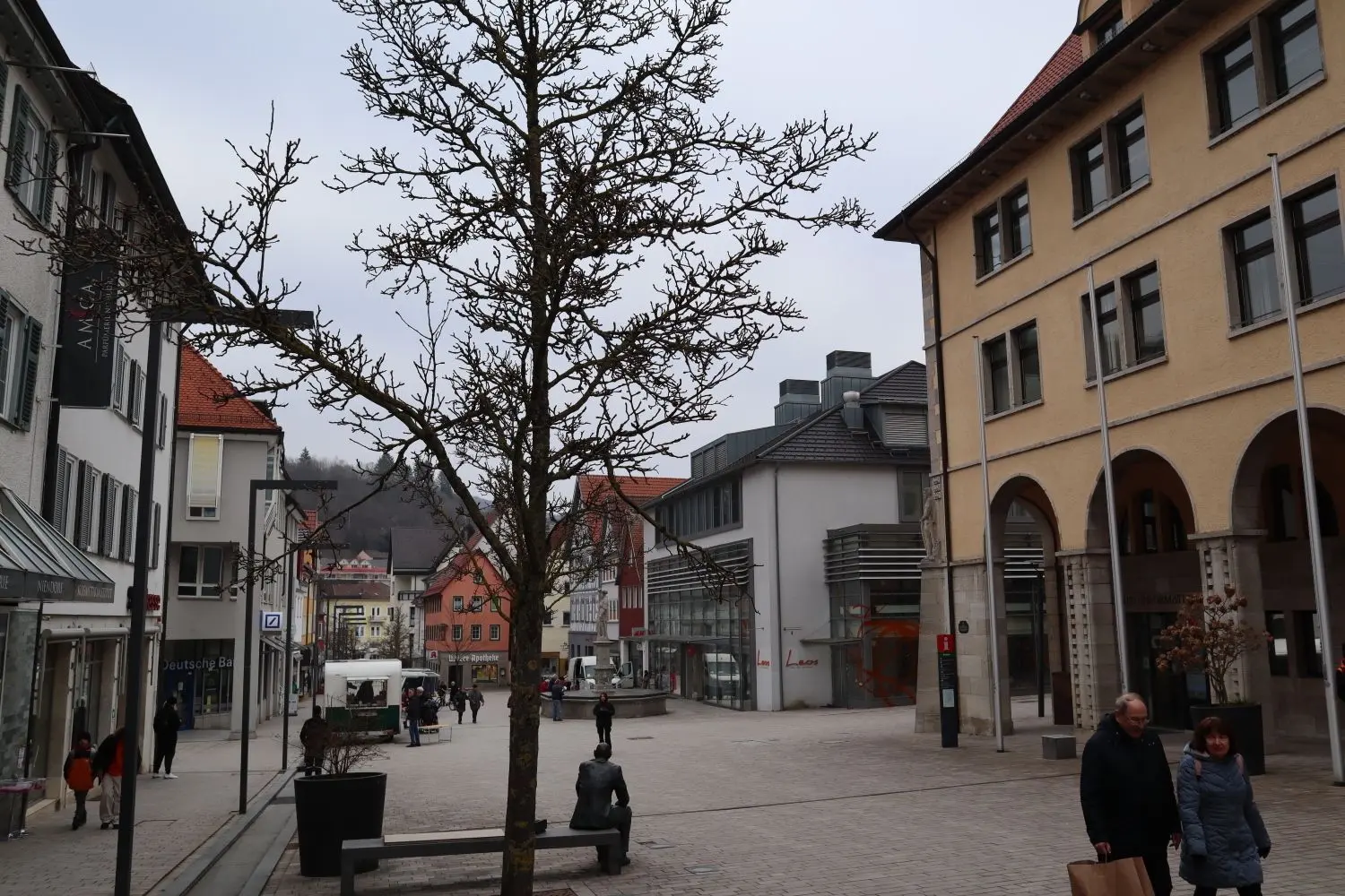 Die Stadtbirnen werfen kaum Schatten und werden deshalb durch größere Bäume ersetzt.